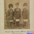 Фото казаков, вторая половина XIX в. Штаб и пост казачьего батальона находился в Камень-Рыболове.