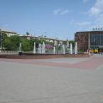 Фонтан на ул. Ленина. Центр северной части города. Фото: А. Смирнов.
