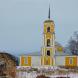 Колокольня Спасо-Преображенской церкви. Февраль 2014 г. Фото: А. Максимов.