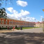 Петропавловская крепость, вид на комендантский дом. Июнь 2015 г. Фото: А. Востриков.