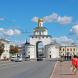 Золотые ворота во Владимире, вид с Дворянской улицы. Август 2015 г. Фото: А. Востриков.