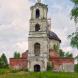 Вид на колокольню Преображенской церкви. Июль 2015 г. Фото: Анатолий Максимов.